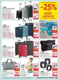 Maximarkt Flugblatt woche 43 Seite 19: New York Faltbare Reisetasche €5,24, New York Nackenkissen €5,09