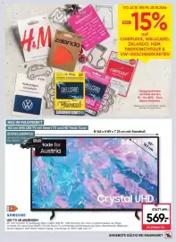 Maximarkt Flugblatt woche 43 Seite 21: Samsung LED TV UE 65U8000H €569,00