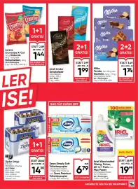 Maximarkt Flugblatt woche 43 Seite 3: Ariel Waschmittel €19,99, Lindt Lindor Schokolade €1,99