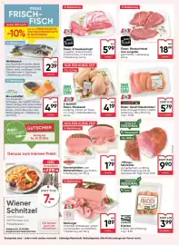 Maximarkt Flugblatt woche 43 Seite 8: Österr. Hendl Filetschnitzerl €5,79, S-Budget Österr. Maishendl €4,19