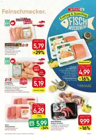 SPAR Gourmet Flugblatt Seite 5: S-Budget Hendlplatte €5,19, Hendli-Filetschnitzel €5,79