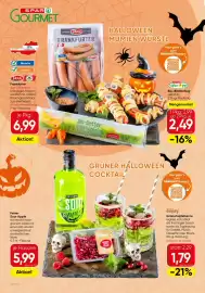 SPAR Gourmet Flugblatt Seite 8: Granatapfelkerne enjoy €1,79, TANN Frankfurter €6,99