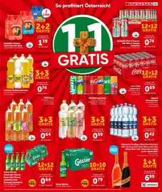 Interspar Flugblatt Seite 4: SPAR Eis Tee €0,64, Schartner Bombe Limonaden €0,74