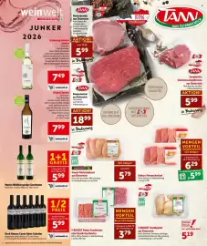 Interspar Flugblatt Seite 7: Hubers Putenschnitzel €6,29, Hendl-Filetschnitzerl aus Österreich €5,79