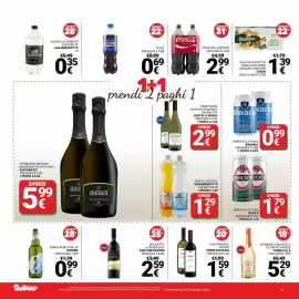 Volantino Supermercati Gulliver Pagina 11: Spumante Moscato Oltrepò Pavese Torrevilla €5,29, Birra in lattina Beck's €1,79