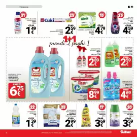 Volantino Supermercati Gulliver Pagina 18: Ammorbidente concentrato Fabuloso €4,69, Dixan Classic 4in1 Discs €8,99