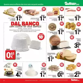 Volantino Supermercati Gulliver Pagina 24: Ricotta Santa Lucia Galbani All'etto €0,61, Lardo doppio Pernigotti €1,29