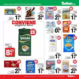 Volantino Supermercati Gulliver Pagina 28: Cipster chips di patate €1,49, Fruttino Cotogna Zuegg €1,99