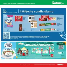 Volantino Supermercati Gulliver Pagina 38: Nescafé Dolce Gusto €16,99, Pampers Baby-Dry più asciutto €13,90