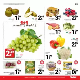 Volantino Supermercati Gulliver Pagina 4: Cereallegre Bonduelle €2,79, Crocette di verdure Zerbinati €2,49