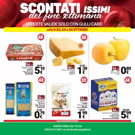 Volantino Supermercati Gulliver Pagina 40: Grana Padano DOP Zanetti All'etto €1,39, Mele Golden €0,89