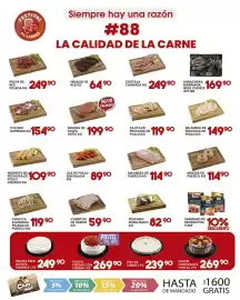 Folleto Alsuper Página 2: Milanesa de pechuga de pollo €149,90, Costilla Cargada €249,00