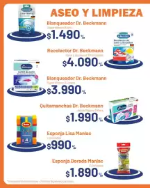 Catálogo Provimarket Página 2: Esponja Dorada Manlac €1.890,00, Dr. beckmann quitamanchas €1.990,00