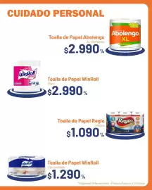Catálogo Provimarket Página 6: Toalla de Papel Regio €1.090,00, Toalla de Papel Abolengo €2.990,00
