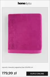 Home&You gazetka Strona 2: Ręcznik z bawełny egipskiej Spa 100x150 cm Home & you €179,99