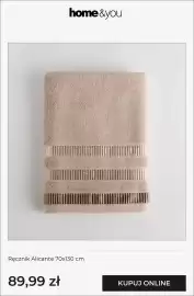 Home&You gazetka Strona 9: Ręcznik Alicante 70x130 cm home & you €89,99