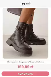 Renee magazyn Strona 7: Ciemnobeżowe śniegowce na tłoczonej platformie Renee €199,99