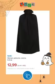 Smyk gazetka tydzień 43 Strona 10: Peleryna wampir czarna 5-6 lat Smiki €12,99