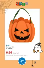 Smyk gazetka tydzień 43 Strona 8: Dynia torebka na cukierki Smiki €6,99
