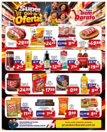 Catálogo Supermercado Bem Barato semana 43 Página 3: Achocolatado pirakids €0,99, Empanitos de frango lar €24,99