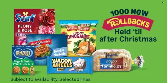 Asda leaflet week 43 Page 5: Surf Peony & Rose €0,99