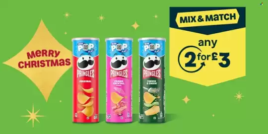 Asda leaflet week 43 Page 7: MERRY CHRISTMAS SCAN POP PLAY PRINGLES ORIGINAL SCAN POP PLAY PRINGLES PRAWN COCKTAIL SCAN POP