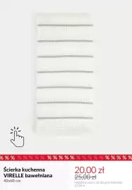 Homla gazetka tydzień 43 Strona 10: Ścierka kuchenna Virelle bawełniana 40x60 cm €20,00