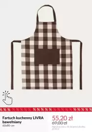 Homla gazetka tydzień 43 Strona 11: Fartuch kuchenny Livra bawełniany 60x80 cm €55,20