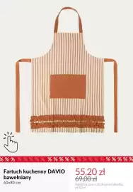 Homla gazetka tydzień 43 Strona 12: Fartuch kuchenny Davio bawełniany 60x80 cm €55,20