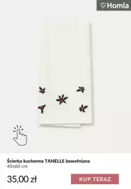 Homla gazetka tydzień 43 Strona 4: Ścierka kuchenna Tanelle bawełniana 40x60 cm Homla €35,00