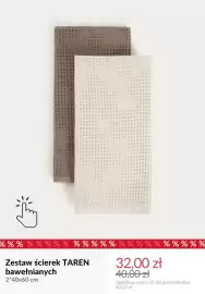Homla gazetka tydzień 43 Strona 7: Zestaw ścierek Taren bawełnianych 2x40x60 cm €32,00