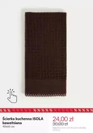 Homla gazetka tydzień 43 Strona 8: Ścierka kuchenna Isola bawełniana 40x60 cm €24,00