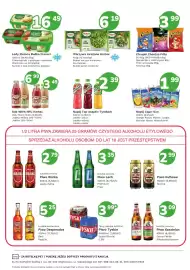 Limonka gazetka Strona 4: Piwo Desperados Red €5,25, Piwo Warka €2,79