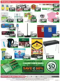 Spar catalogue Page 11: Energizer Batteries Max AA or AAA 8s €109,99