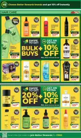Dis-Chem catalogue Page 14: Mielle Scalp & Hair Strengthening Oil €215,99, Head & Shoulders Shampoo €162,00