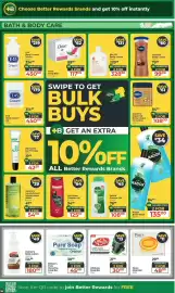 Dis-Chem catalogue Page 16: Vaseline Cocoa Glow Body Lotion €99,00, Bio-Oil Body Lotion €328,50
