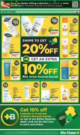 Dis-Chem catalogue Page 19: BioNike Defence Sun Mattifying Face Cream SPF50+ €183,60