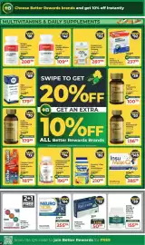 Dis-Chem catalogue Page 2: Gummy Vites Daily Multivitamin €210,95, Relicalm L-Theanine 150mg €50,99