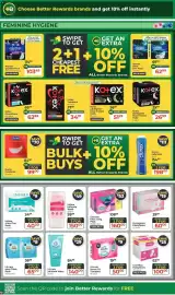 Dis-Chem catalogue Page 30: Intima Intimate Wash €150,00, Comfitex Pantyliners €100,00
