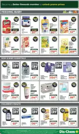 Dis-Chem catalogue Page 33: Nestlé Cerelac Baby Cereal (Just Add Water) €39,99, Nestlé Nido 3+ Powdered Drink €179,99
