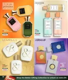 Dis-Chem catalogue Page 22: JAWAHARA €375,00, CHANSON D'EAU €270,00