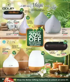 Dis-Chem catalogue Page 62: Diffuser Mood Light €227,99, Dquip €335,99