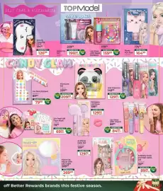 Dis-Chem catalogue Page 63: Lip Gloss with Bead Pendant €159,99, Make-Up Set €199,99