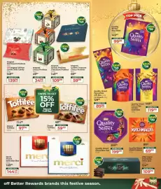 Dis-Chem catalogue Page 77: Quality Street Bag Bites €99,99, Magnat Simply Pralines Chocolate Pralines €109,99