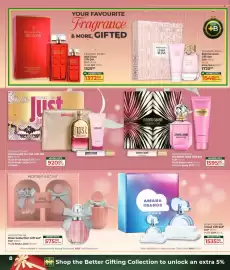 Dis-Chem catalogue Page 8: Elizabeth Arden Red Door Gift Set €1.372,50, Elizabeth Arden Eternal Aura Gift Set €1.548,00