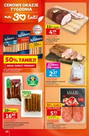 Auchan gazetka tydzień 43 Strona 20: Salami Auchan €5,51, Wszystkie parówki Krakus