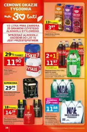 Auchan gazetka tydzień 43 Strona 28: Napój gazowany Coca-Cola, Sprite lub Fanta €11,97, Napój Hortex Grzany €3,89