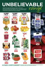 Food Lover's Market catalogue Page 3: Ripe 'n ready avocado €39,99, Dessert peach or nectarine punnet €49,00
