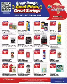 Africa Cash and Carry catalogue week 43 Page 1: Impangela Ubulongwe Soap €15,20, Impangela Ubulongwe Siwasho €16,00
