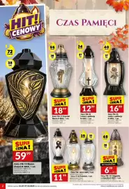 Twój Market gazetka tydzień 43 Strona 2: Znicz TM-149 R-MAX €11,99, Znicz TM-101 Magnolia z różyczką R-MAX €6,99